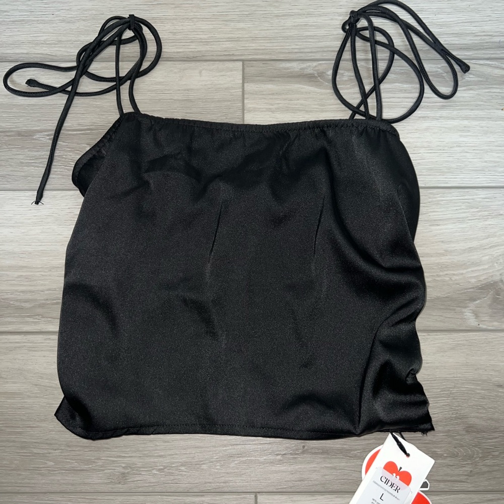 Black Silk tank